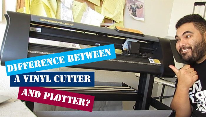 What Is the Difference Between a Vinyl Cutter and Plotter