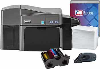 Fargo DTC1250E Dual Side Id Card Printer
