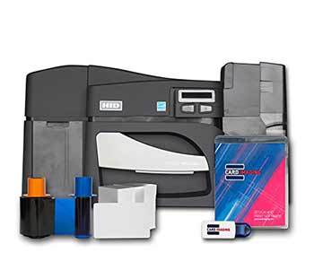 Fargo DTC4500E Dual Side ID Card Printer 
