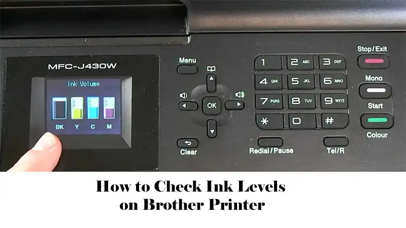 How to Check Ink Levels on Brother Printer