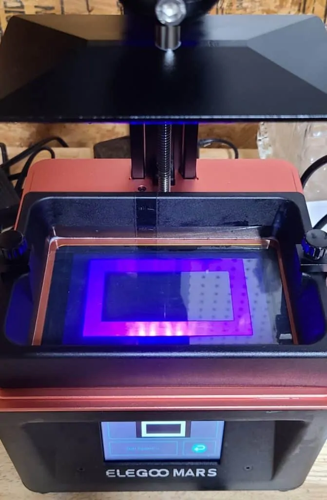 Uv ligh exposure