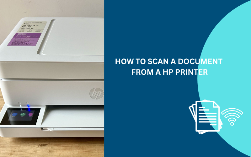 How to Scan a Document from an HP Printer